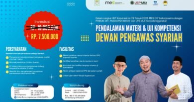 MES DIY dan PINBUK Selenggarakan Sertifikasi Dewan Pengawas Syariah untuk Perkuat Tata Kelola Koperasi Syariah