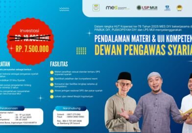 MES DIY dan PINBUK Selenggarakan Sertifikasi Dewan Pengawas Syariah untuk Perkuat Tata Kelola Koperasi Syariah