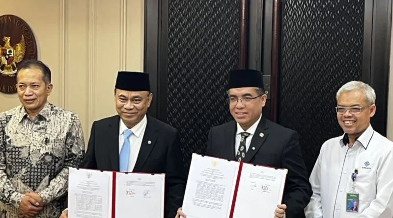 Kemnaker-Kemenkop teken MoU pelatihan SDM Kopdes Merah Putih
