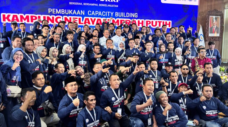 Trenggono Lapor Prabowo, Progres Kampung Nelayan Merah Putih 45 Persen