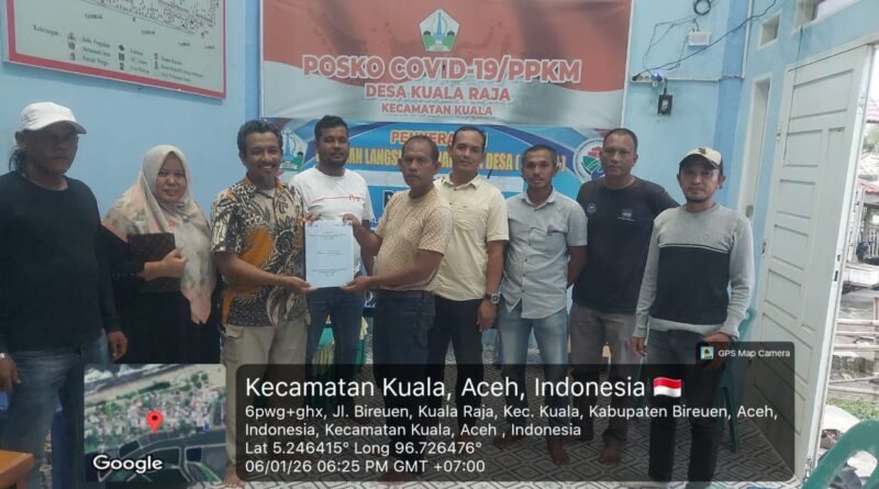 Pendampingan KDMP–KNMP Perkuat Koperasi Nelayan dan Dorong Ekonomi Pesisir Aceh