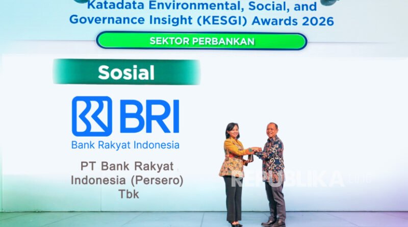 Dari Inklusi ke Pemberdayaan, Kinerja Sosial BRI Raih Pengakuan di Katadata ESG Insight Award 2026