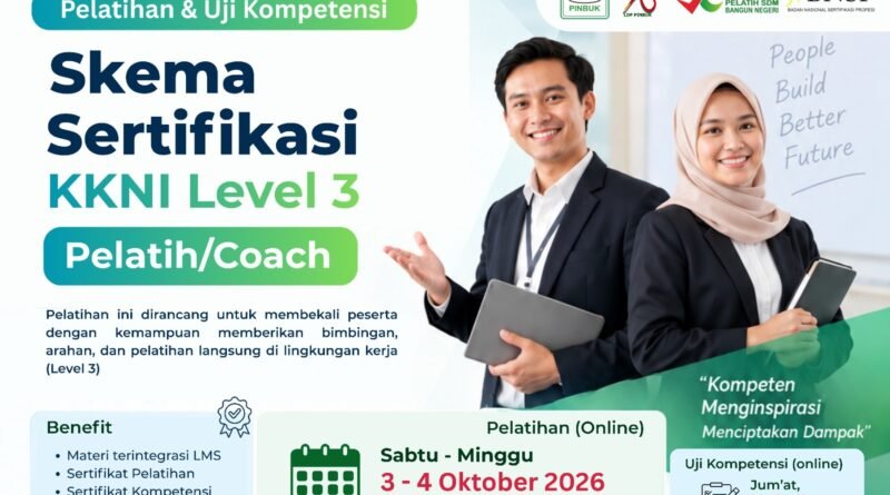 Pelatihan dan Uji Kompetensi KKNI Level 3 Pelatih/Coach Dibuka, PINBUK Siapkan SDM Pelatihan Berstandar Nasional