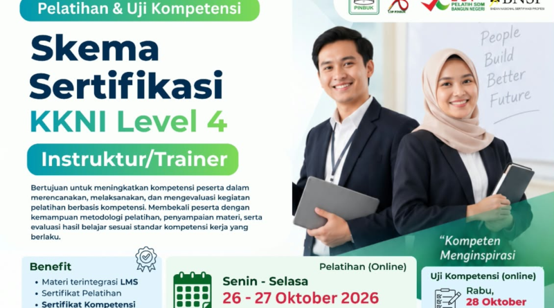 PINBUK Dorong Profesionalisme Instruktur Lewat Sertifikasi KKNI Level 4